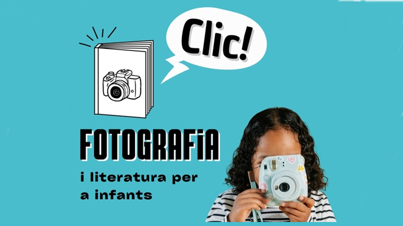 Portada Clic! Fotografia i literatura per a infants