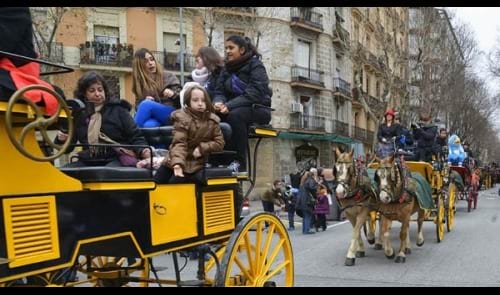 Cavalls, ases i carruatges a la Festa dels Tres Tombs