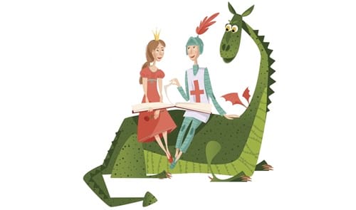 Sant Jordi en màniga curta