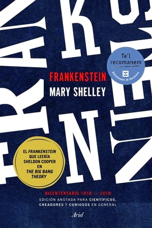  Frankenstein, o, El moderno prometeo