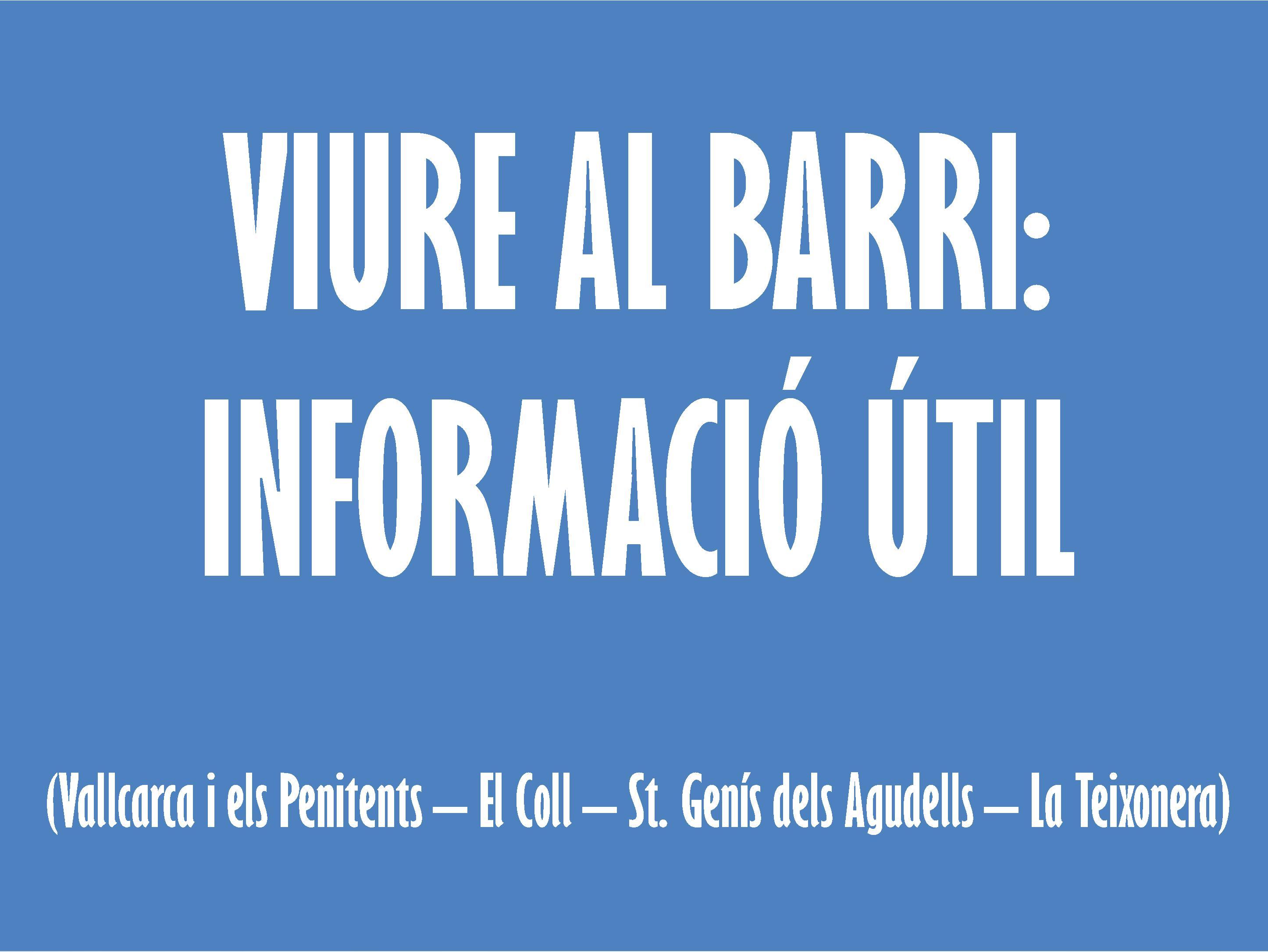 Viure al barri