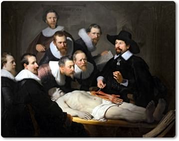 Lliçó d'anatomia del Dr. Nicolaes Tulp
